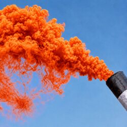 Bengala de Humo Naranja XL (Duración extra)