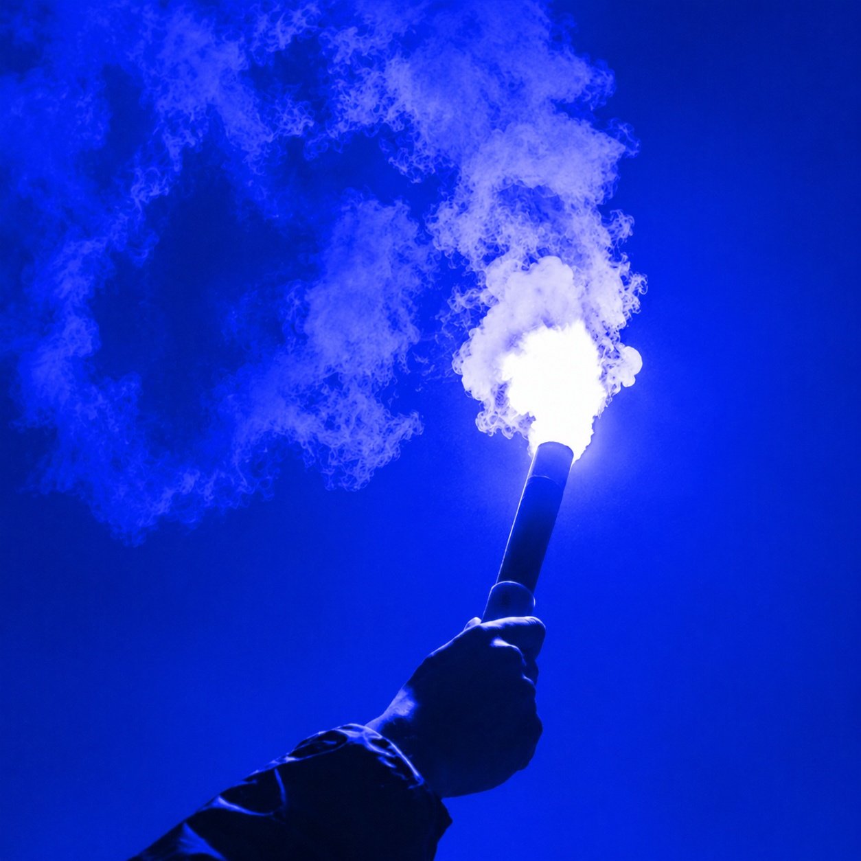 Bengala Luz Azul