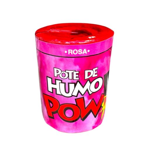 Lata de humo Rosa