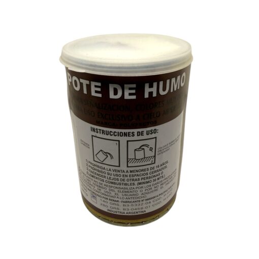 Pote de Humo Marrón